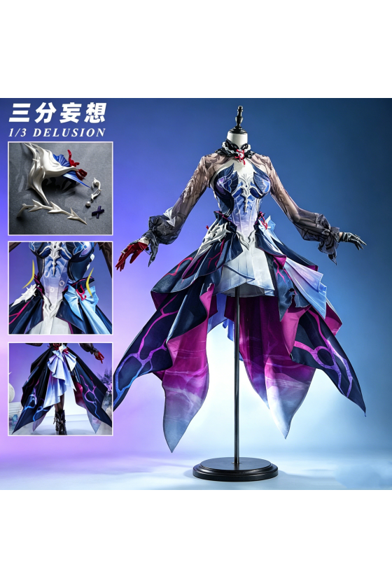 1/3 Delusion Honkai Star Rail Hysilens Outfit Cosplay Costume